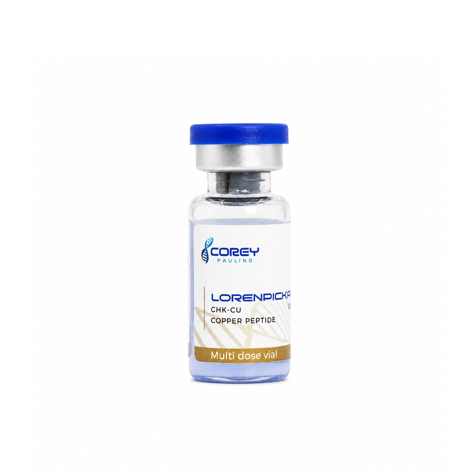 GHK-Cu copper tripeptide research illustration